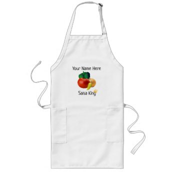 Custom Salsa King Apron by Mousefx at Zazzle