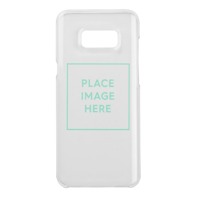 Custom Samsung Galaxy S8+ Clearly Deflector Case (Back)