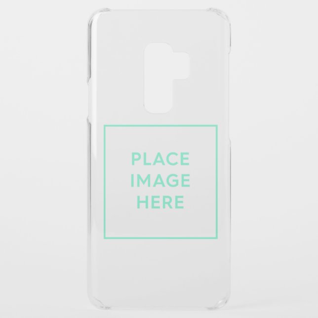 Custom Samsung Galaxy S9+ Clearly Deflector Case (Back)