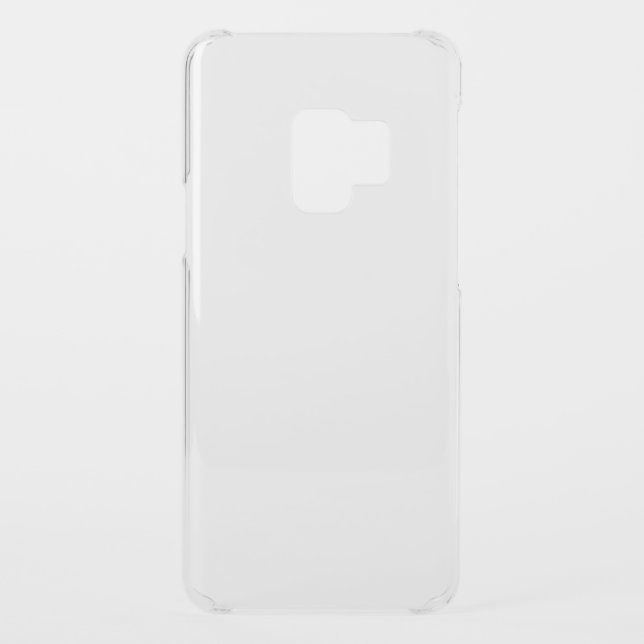 Custom Samsung Galaxy S9 Clearly Deflector Case (Back)