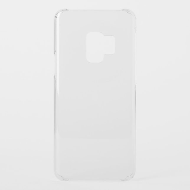 Custom Samsung Galaxy S9 Clearly Deflector Case (Back)