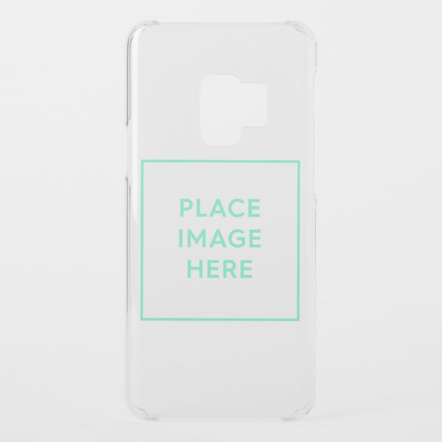 Custom Samsung Galaxy S9 Clearly Deflector Case (Back)