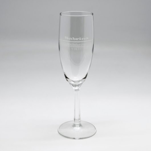 Custom Sand Etched Flute #17 (Front)