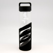 Custom Sand Etched Glass Water Bottle w/Mermaid