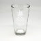 Custom Sand Etched Pint Glass with Pineapple Motif