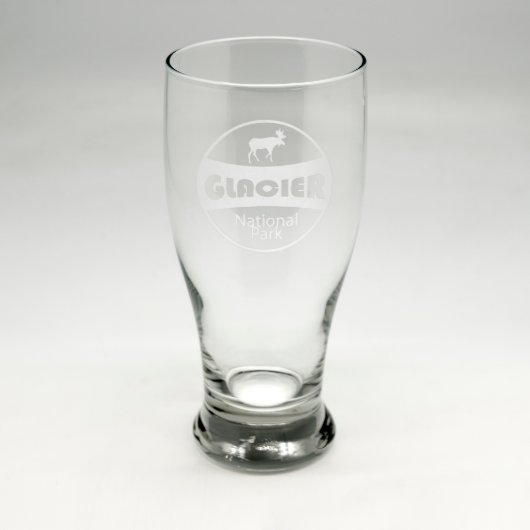 Custom Sand Etched Pub Glass #2 (Front)