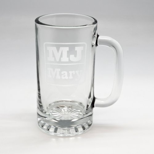 Custom Sand Etched Tankard 4