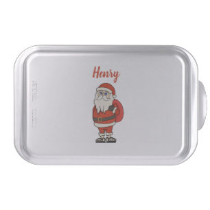 Custom Santa Claus Christmas Flip Flops Cake Pan