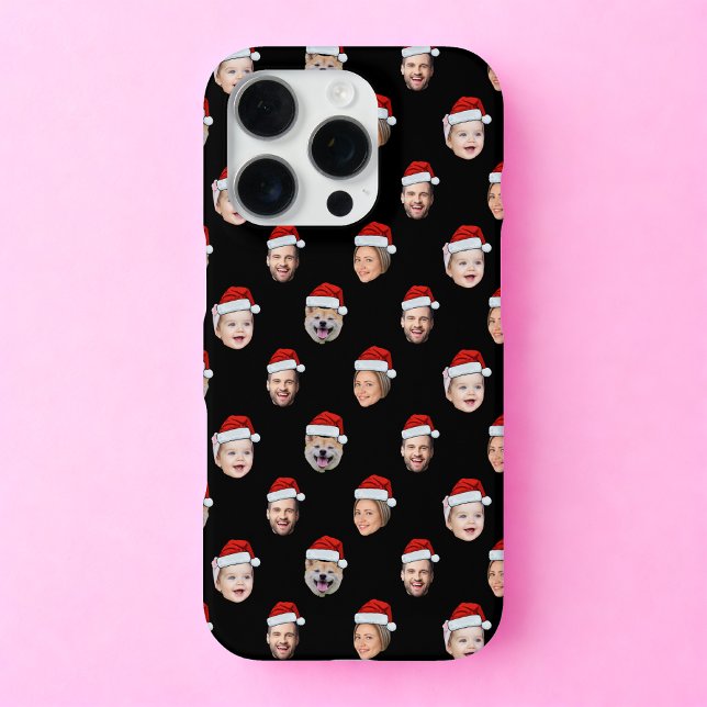 Custom Santa Face iPhone X|11|12|13|14|15|16 Case (Creator Uploaded)