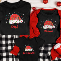 Custom Santa Hat Matching Family Christmas Pajama