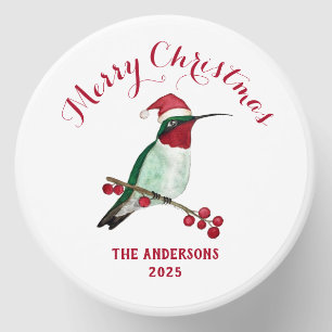 Custom Santa Hummingbird Mini Candle Favors