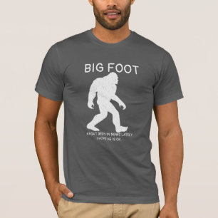 Custom Sasquatch Humor & Laughs, Funny  Bigfoot T-Shirt