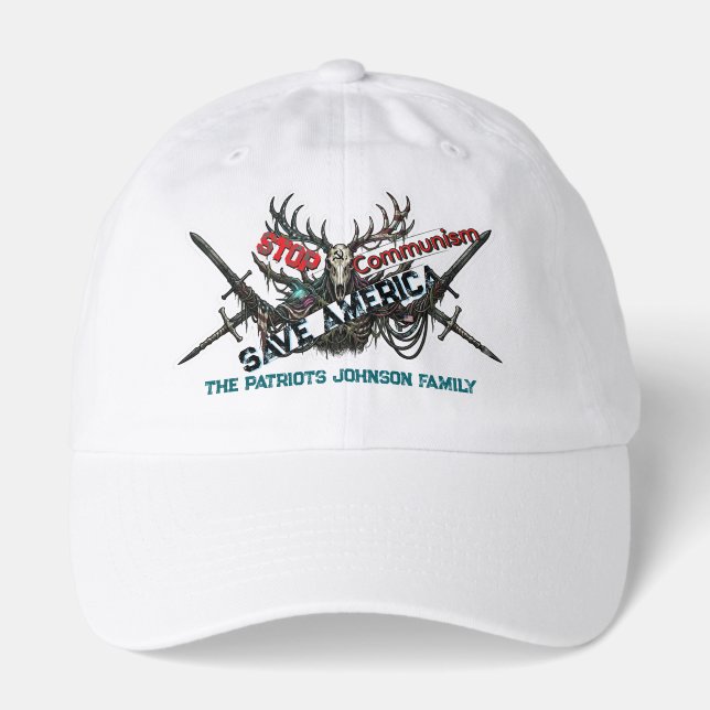 Custom Save America Patriots Hat (Front)