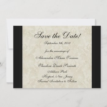 Custom Save The Date by AudreyJeanne at Zazzle