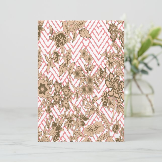 Custom Save the Date Card | 5x7 Flat Invite (Standing Front)