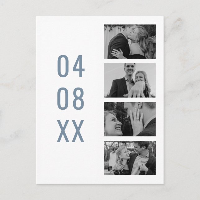 Custom Save the Date Invitation Template - Lauren (Front)