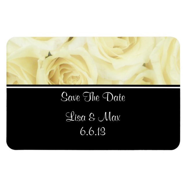 Custom Save The Date Magnet (Horizontal)