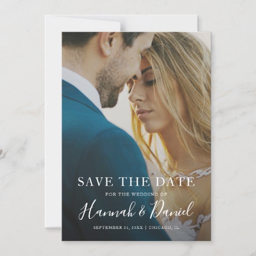 Custom Save the Date Magnet Wedding Invitations | Zazzle