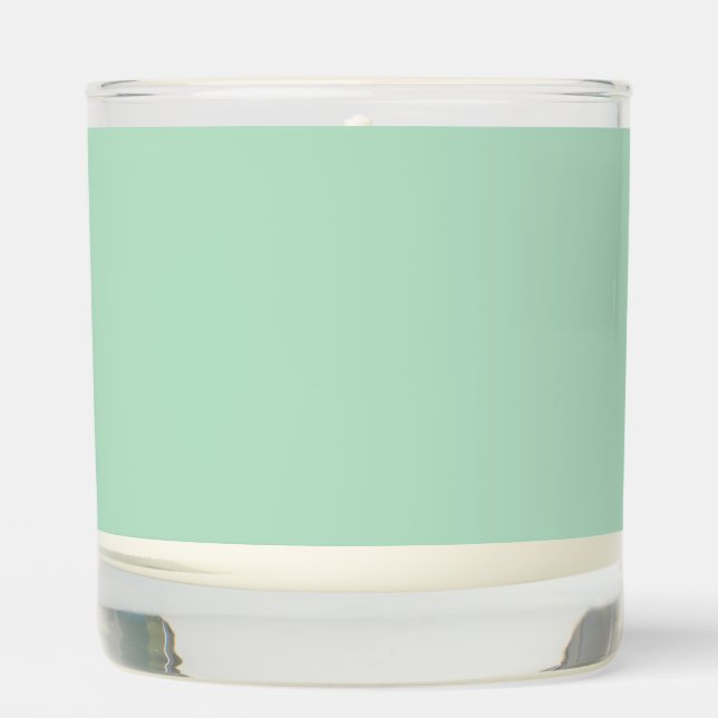 Custom Scented Candle in Elegant Glass (Front)