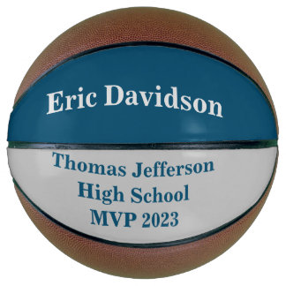 Custom School Awards Basketball