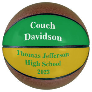 Custom School Basketball Coach Awards