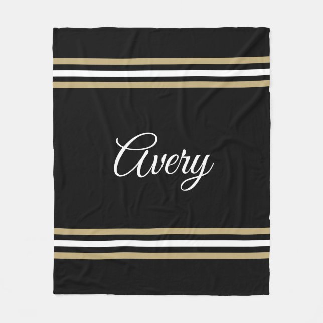 Custom school colors blanket (Front)