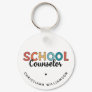 Custom School Counselor Appreciation Gifts Keychain