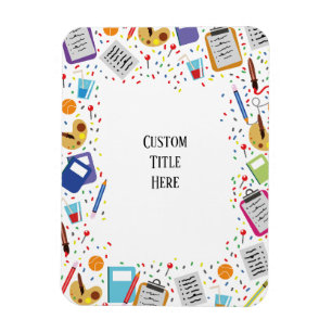 custom School Invitation Magnet