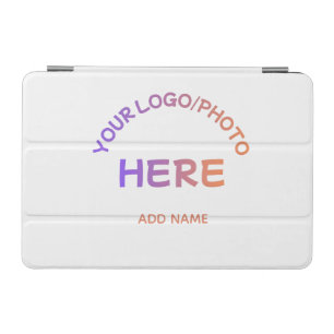 Custom School Logo Text iPad Smart Cover