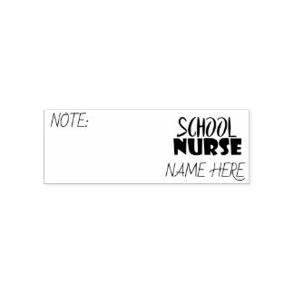 Custom School Nurse Stamp/Pass Self-inking Stamp