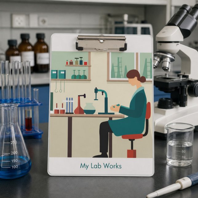 Custom Science Lab Student  Clipboard (Creator Uploaded)