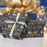 Custom Scooby-Doo Gang Christmas Snowflake Wrapping Paper<br><div class="desc">Check out this festive Scooby-Doo and the Gang Christmas wrapping paper! Personalize it by adding a custom greeting and your name!</div>