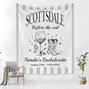 Custom Scottsdale Bache Party Before The Veil Tapestry