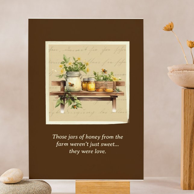 Custom Script Floral Family Recipe Mom Mothers Day Card (Creator Uploaded)