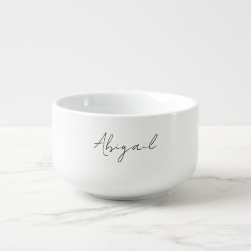 Custom Script Name Bowl