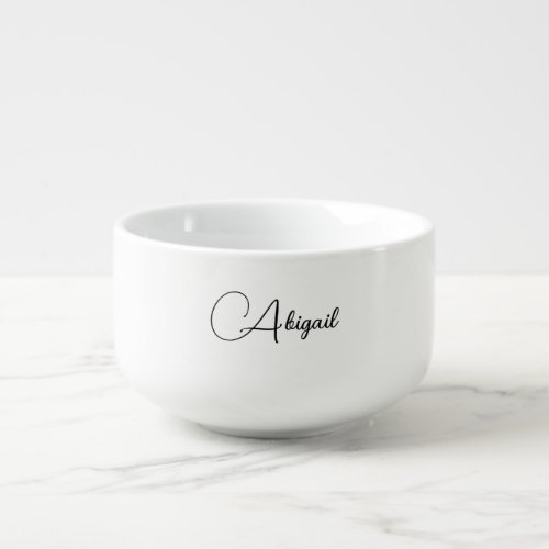 Custom Script Name II Bowl