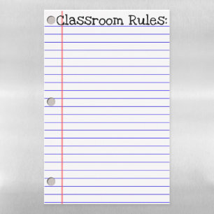 Custom Script Notebook Paper Magnetic Dry Erase Sheet