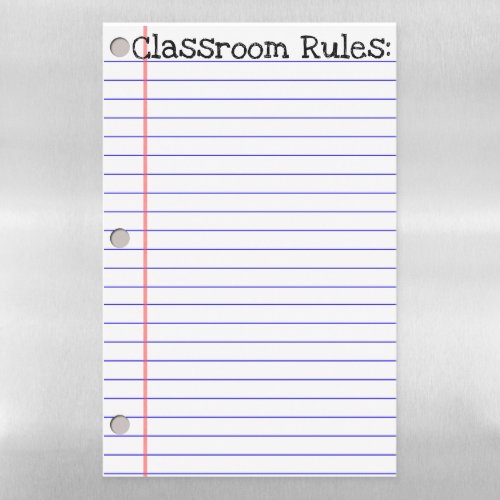 Custom Script Notebook Paper Magnetic Dry Erase Sheet