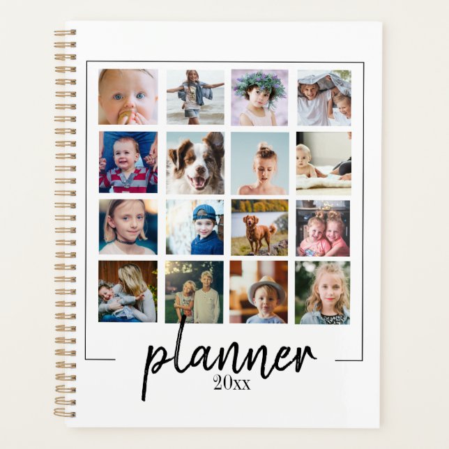 Custom script photo collage planner (Front)