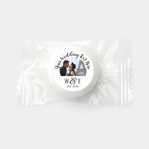 Custom Script Text Hersheys Mints Wedding Favors