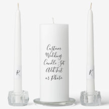 Custom Script Text or Photo Decor Wedding