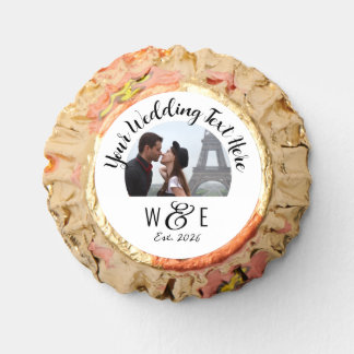 Custom Script Text Peanut Butter Wedding Favors