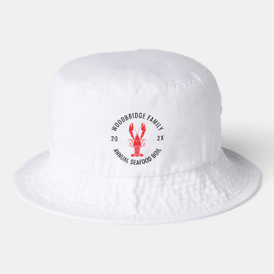 Custom Seafood Boil Summer Family Cookout Bucket Hat