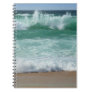 Custom Seascape Beach Seaside Sea Waves Trendy Notebook