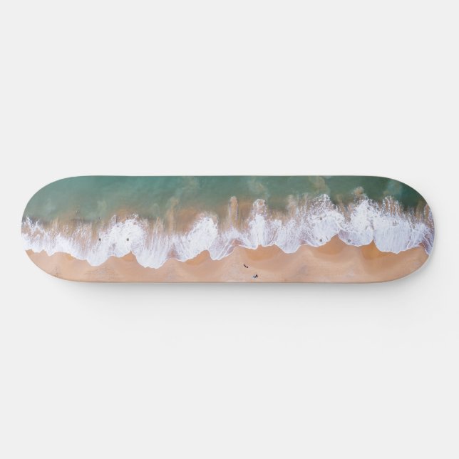 Custom Seashore Beach Surf Skateboard Skate Deck (Horz)