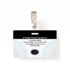 Custom Security Guard ID Photo Black Badge