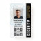 Custom Security Guard ID Photo Black Badge