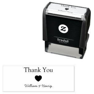 Custom Self Ink Thank You Business Self-inking Stamp