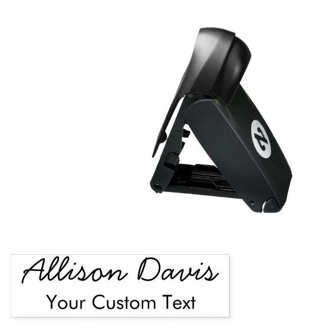 Custom Self Inking Pocket Stamp (Open with Design)
