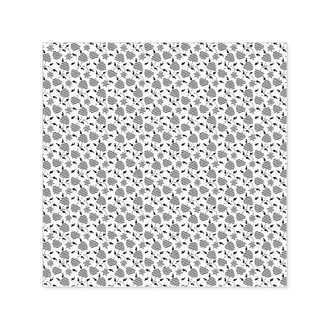 Custom Self-Inking Rubber Stamp – 1.5" x 1.5" (Design)